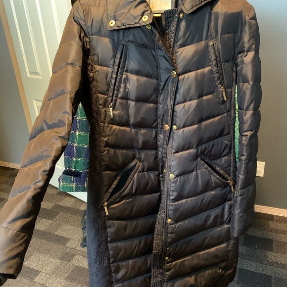 Michael Kors Puffer Jacket Brown Size S - Picture 6 of 6